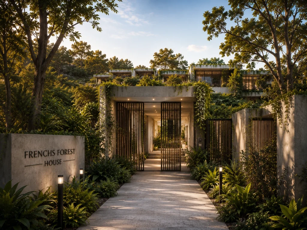 French Forest Green Apartments