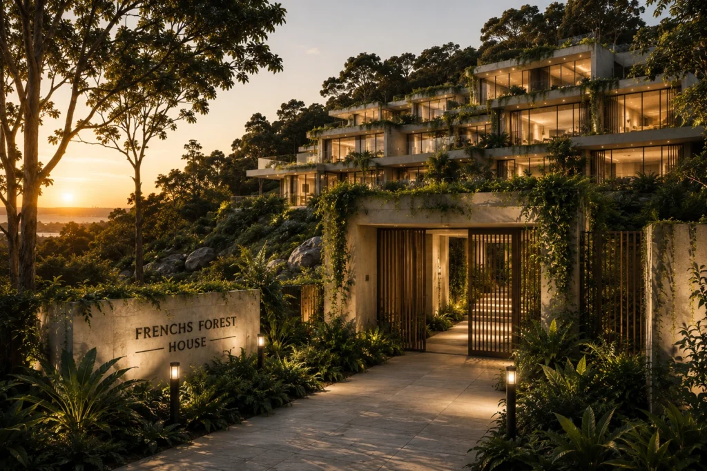 French Forest Green Apartments